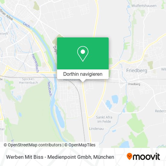 Werben Mit Biss - Medienpoint Gmbh Karte