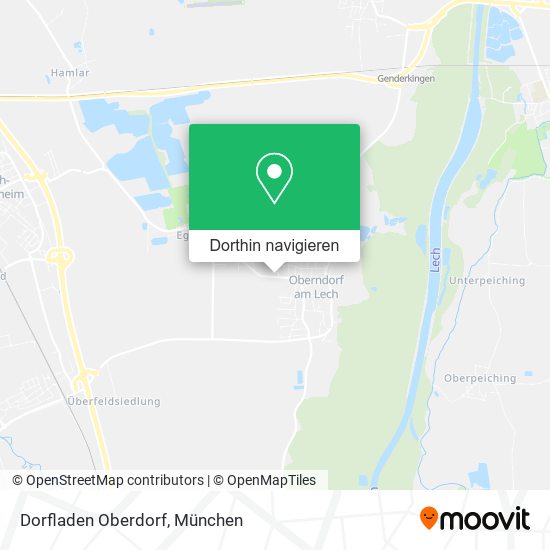 Dorfladen Oberdorf Karte