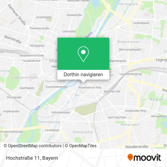 Hochstraße 11 Karte