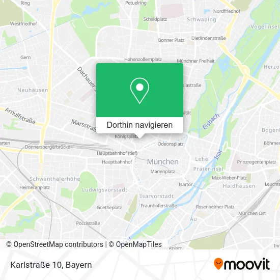 Karlstraße 10 Karte
