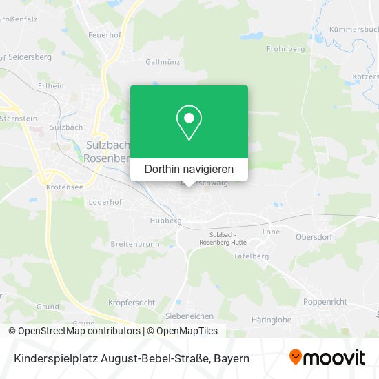 Kinderspielplatz August-Bebel-Straße Karte