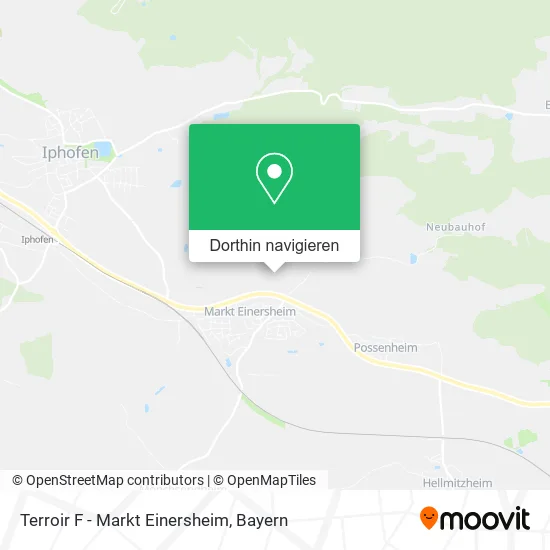 Terroir F - Markt Einersheim Karte