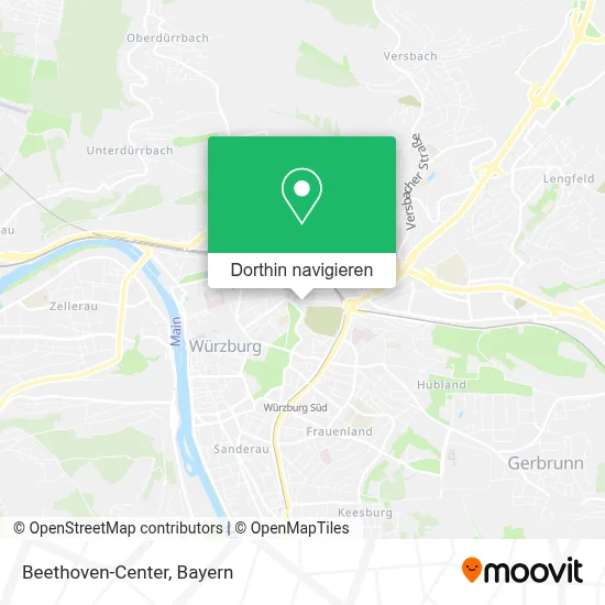 Beethoven-Center Karte