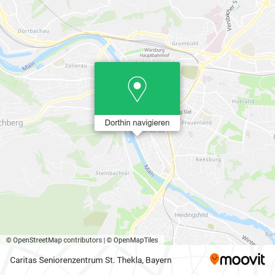 Caritas Seniorenzentrum St. Thekla Karte