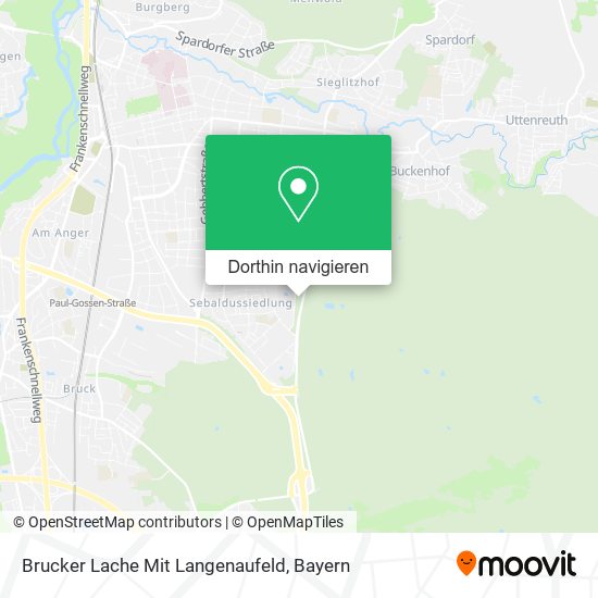 Brucker Lache Mit Langenaufeld Karte