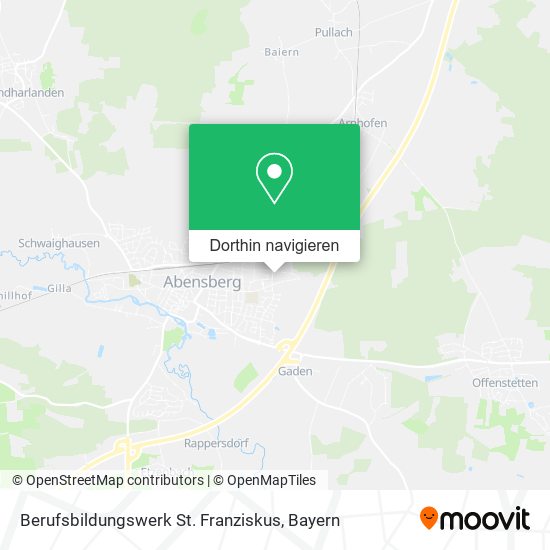 Berufsbildungswerk St. Franziskus Karte
