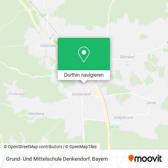 Grund- Und Mittelschule Denkendorf Karte