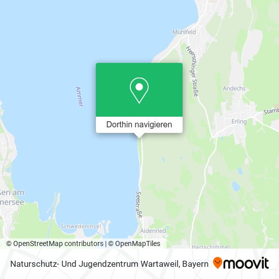 Naturschutz- Und Jugendzentrum Wartaweil Karte