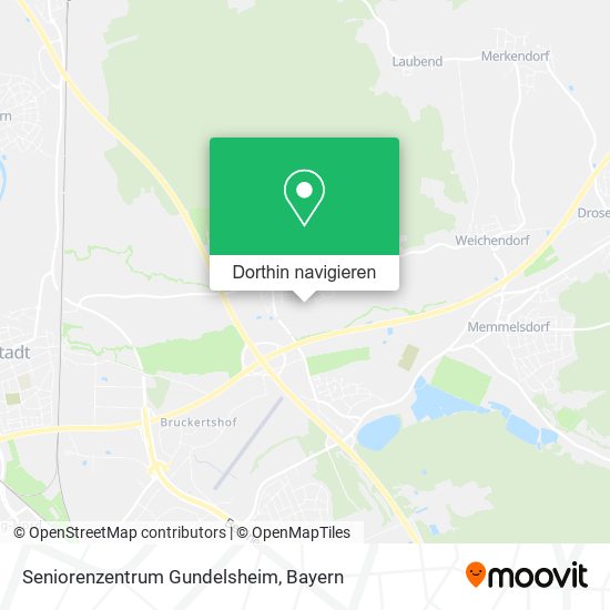 Seniorenzentrum Gundelsheim Karte