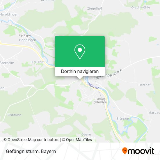 Gefängnisturm Karte