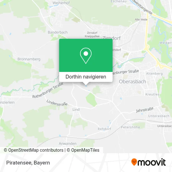 Piratensee Karte