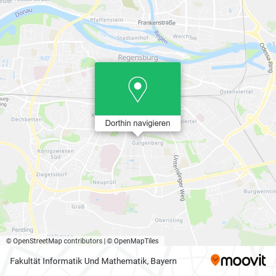 Fakultät Informatik Und Mathematik Karte