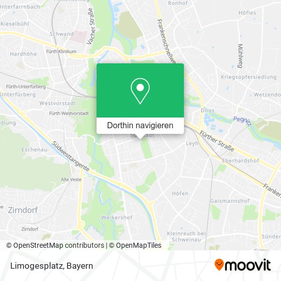 Limogesplatz Karte