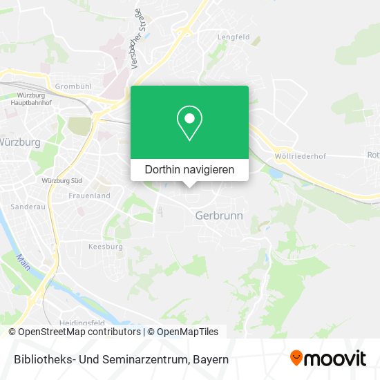 Bibliotheks- Und Seminarzentrum Karte