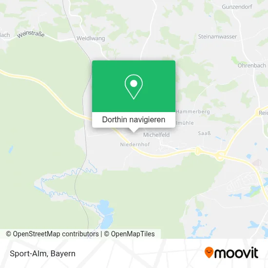 Sport-Alm Karte