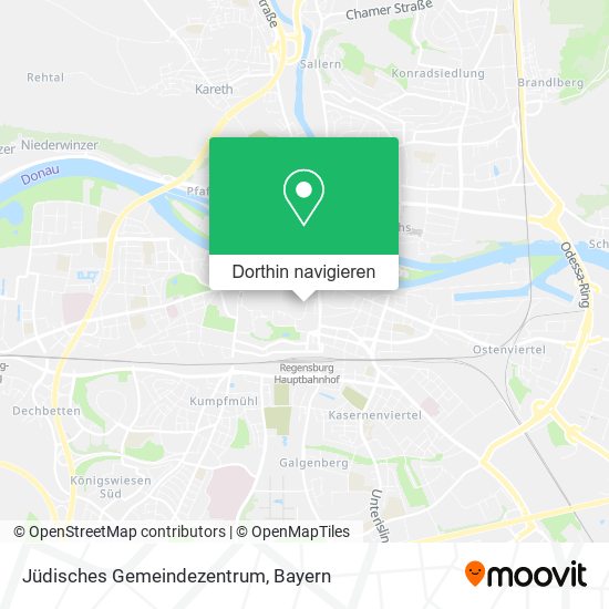 Jüdisches Gemeindezentrum Karte