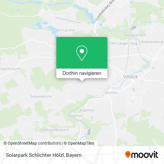 Solarpark Schlichter Hölzl Karte