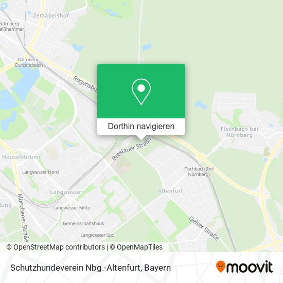 Schutzhundeverein Nbg.-Altenfurt Karte