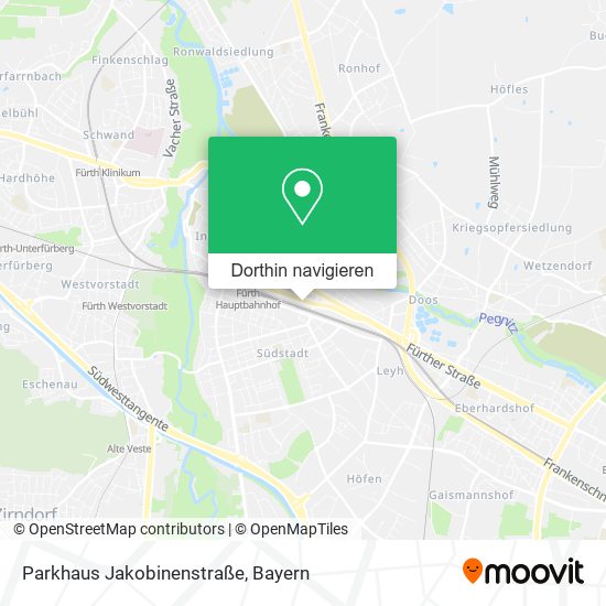 Parkhaus Jakobinenstraße Karte