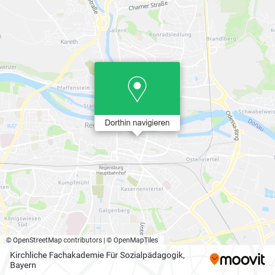 Kirchliche Fachakademie Für Sozialpädagogik Karte