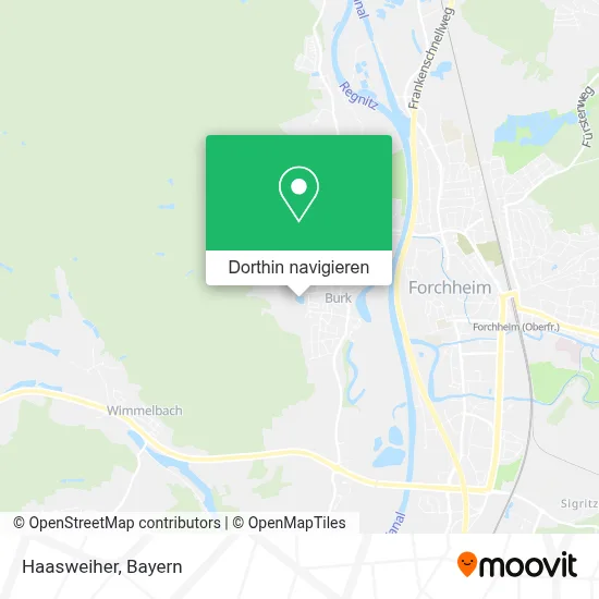 Haasweiher Karte