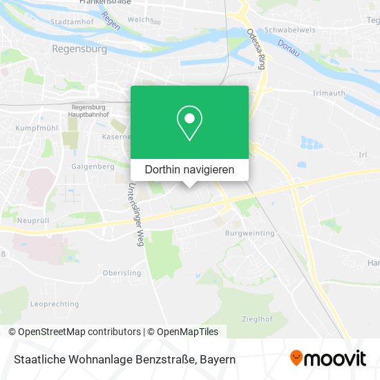 Staatliche Wohnanlage Benzstraße Karte