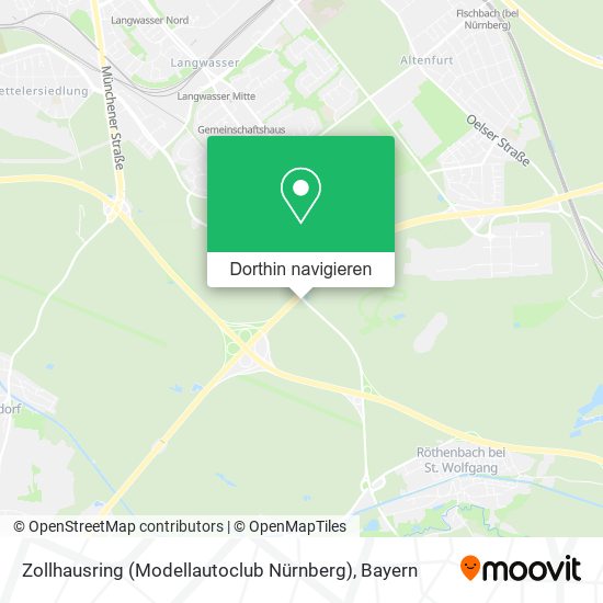 Zollhausring (Modellautoclub Nürnberg) Karte