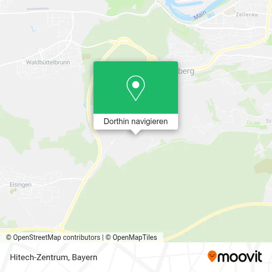 Hitech-Zentrum Karte