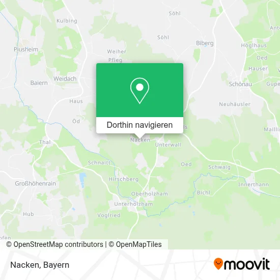 Nacken Karte