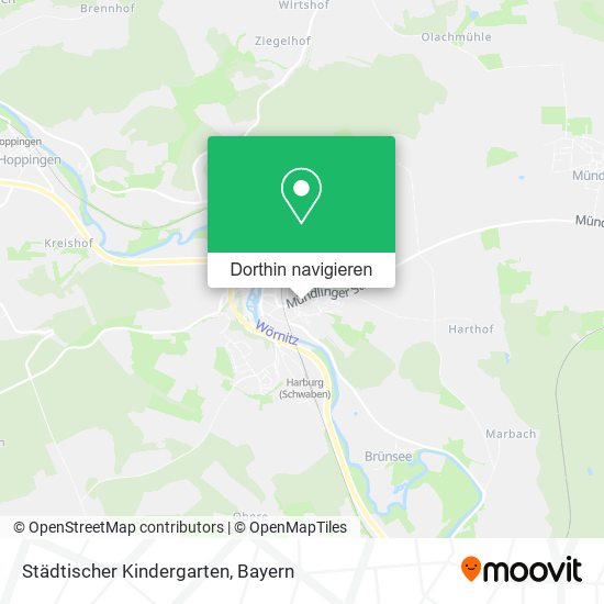 Städtischer Kindergarten Karte