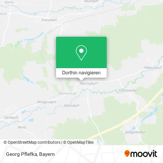 Georg Pflefka Karte
