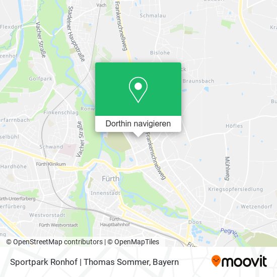 Sportpark Ronhof | Thomas Sommer Karte