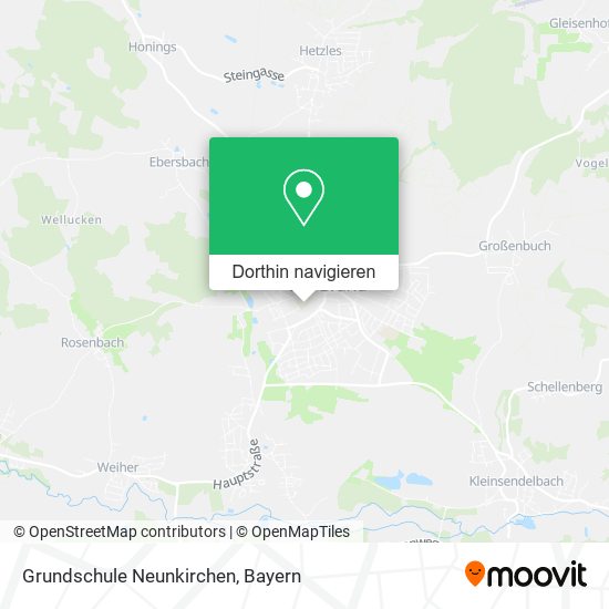 Grundschule Neunkirchen Karte