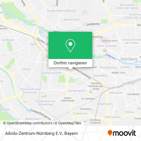 Aikido-Zentrum-Nürnberg E.V. Karte
