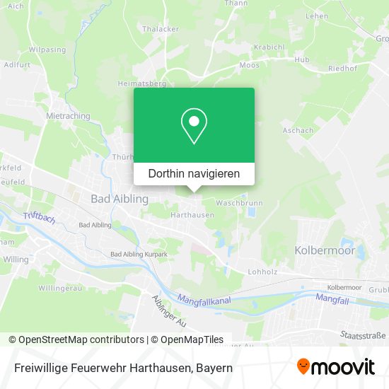 Freiwillige Feuerwehr Harthausen Karte