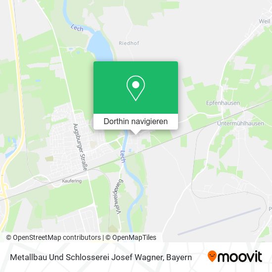 Metallbau Und Schlosserei Josef Wagner Karte
