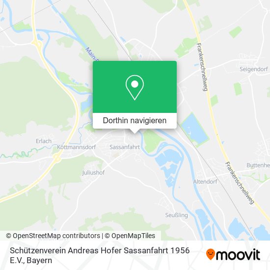 Schützenverein Andreas Hofer Sassanfahrt 1956 E.V. Karte