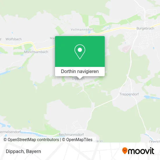 Dippach Karte
