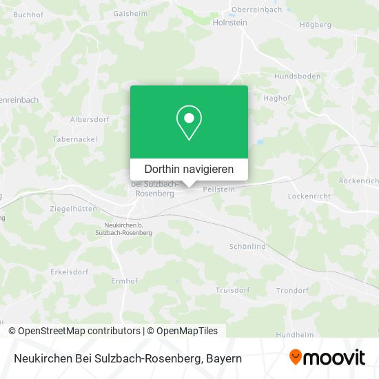 Neukirchen Bei Sulzbach-Rosenberg Karte