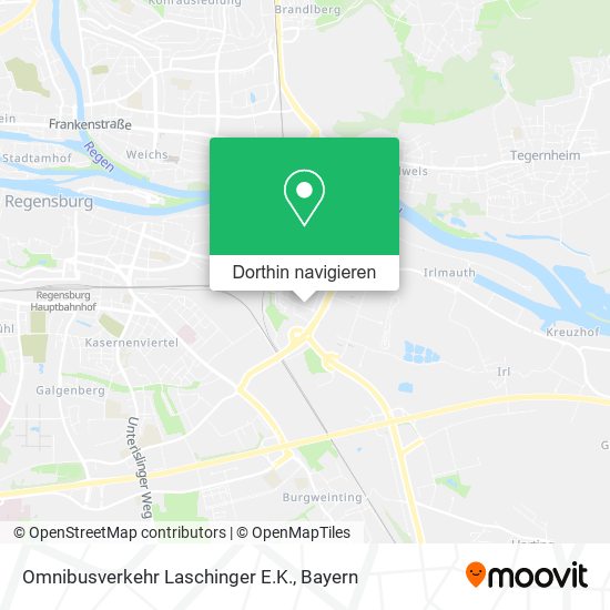 Omnibusverkehr Laschinger E.K. Karte