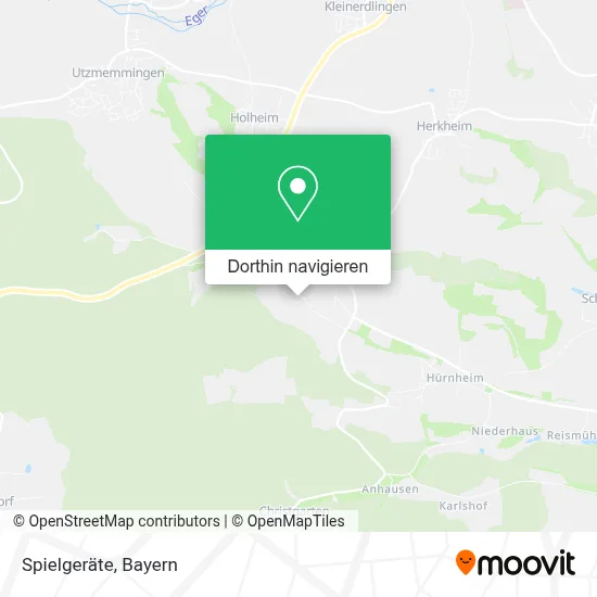 Spielgeräte Karte