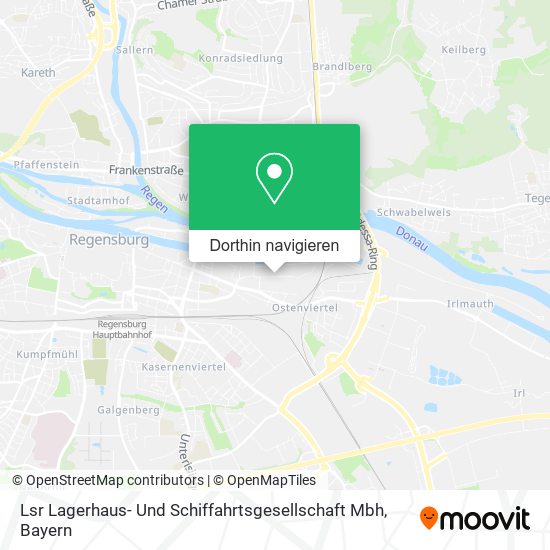 Lsr Lagerhaus- Und Schiffahrtsgesellschaft Mbh Karte