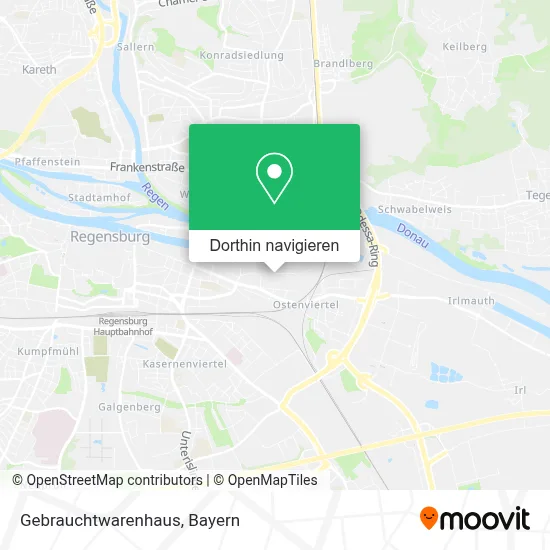 Gebrauchtwarenhaus Karte