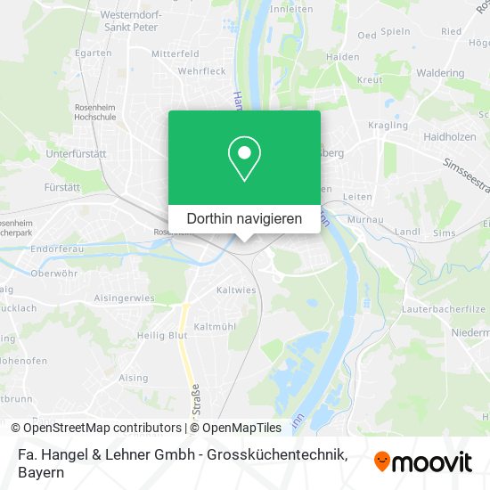 Fa. Hangel & Lehner Gmbh - Grossküchentechnik Karte