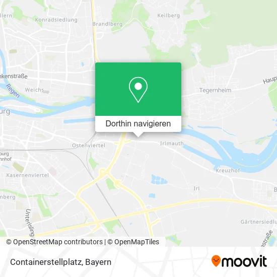 Containerstellplatz Karte