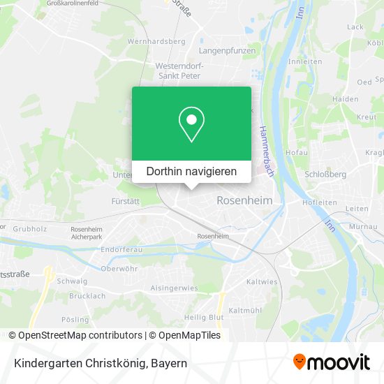 Kindergarten Christkönig Karte