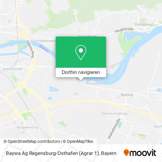Baywa Ag Regensburg-Osthafen (Agrar 1) Karte