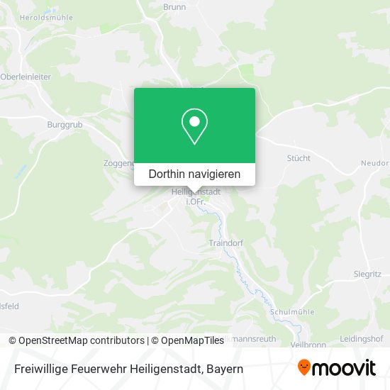 Freiwillige Feuerwehr Heiligenstadt Karte