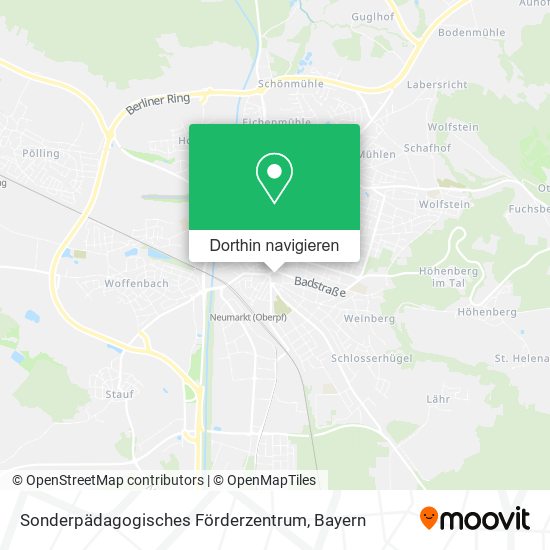 Sonderpädagogisches Förderzentrum Karte