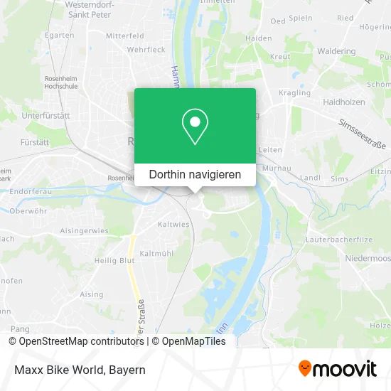 Maxx Bike World Karte